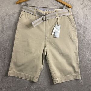 Islandia Designed‎ in Paradise Cargo Men's NWT 30 Shorts With Belt Tan